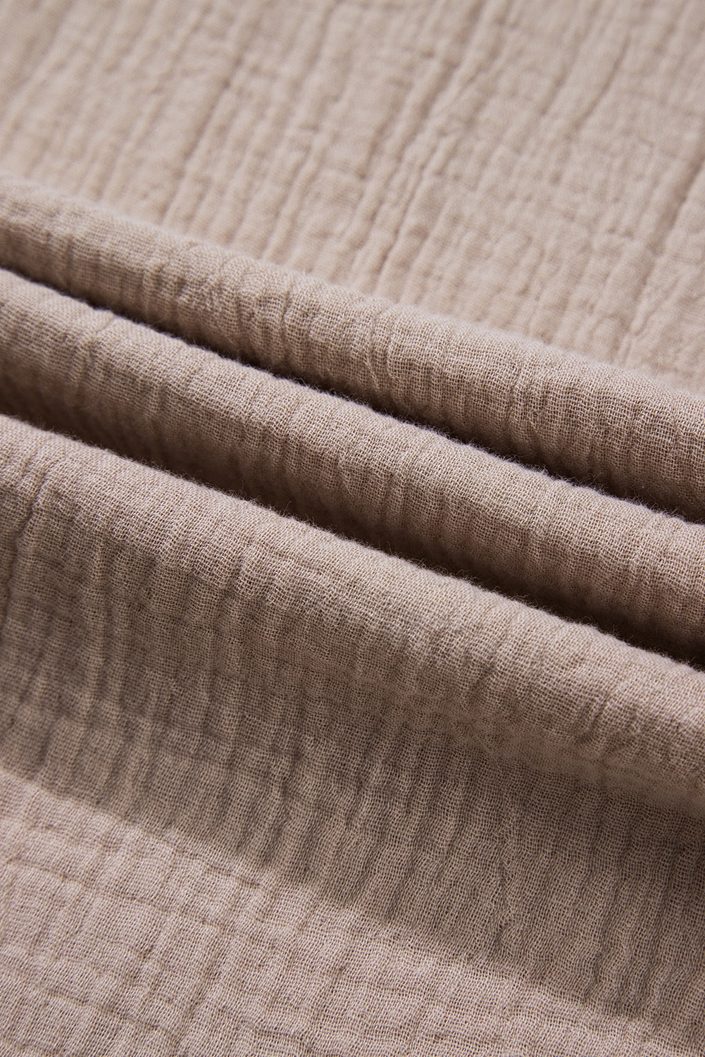 Textured Loose Fit Pants- Tan