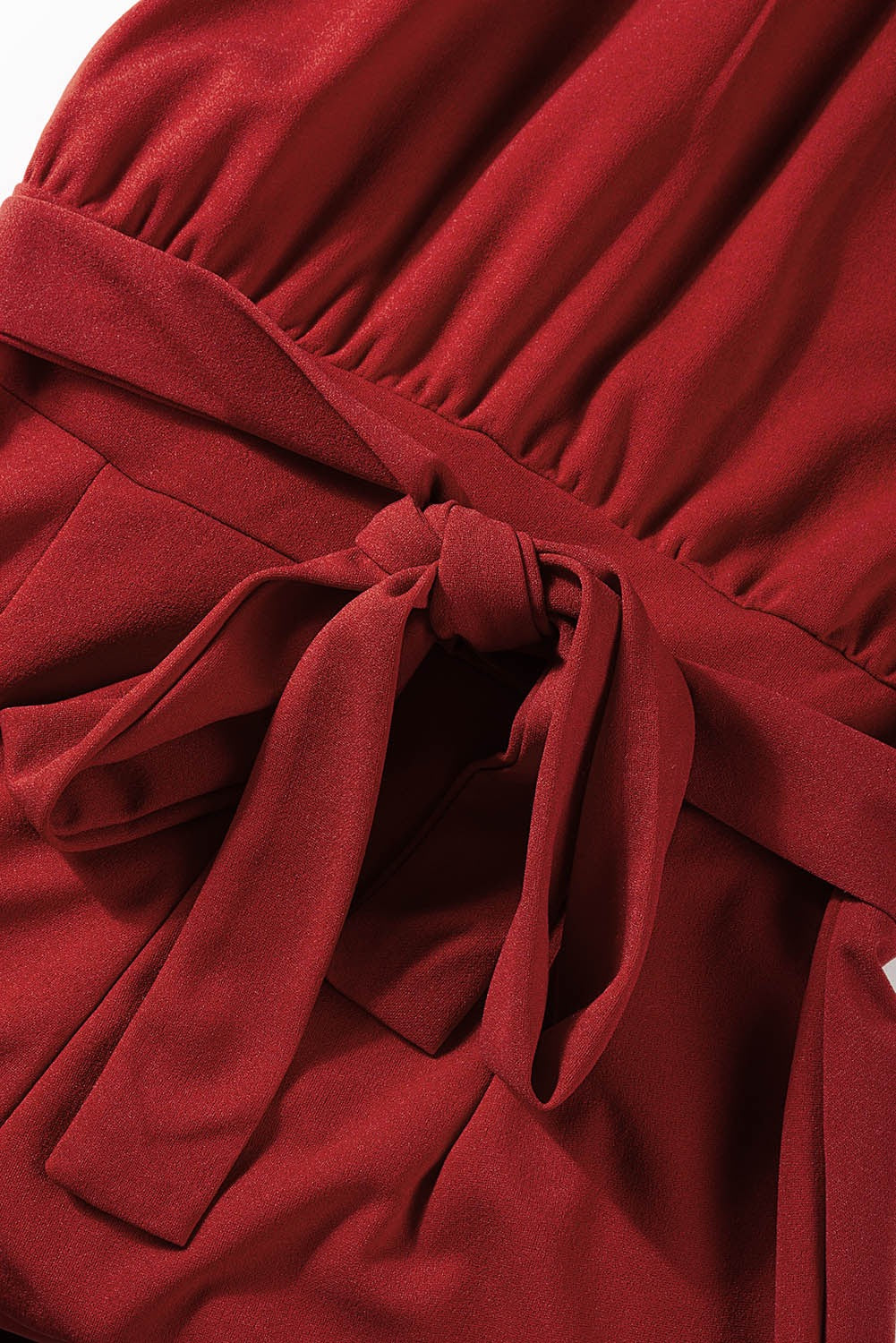 Wide Leg Jumpsuit -Red