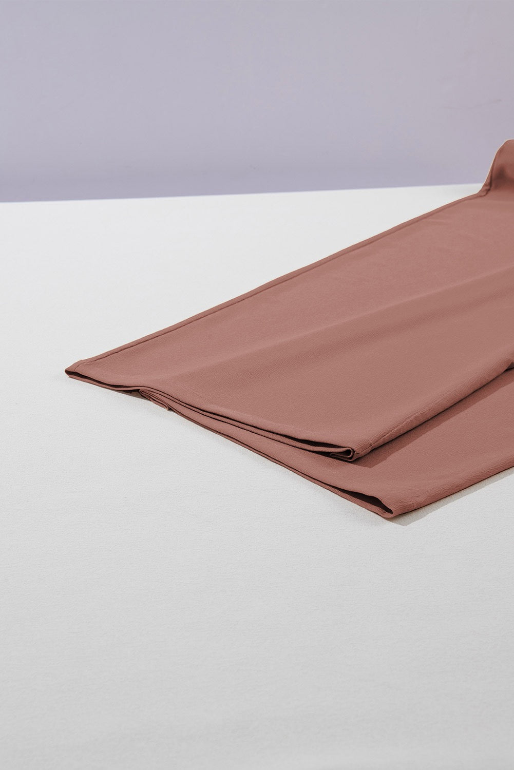 High Waist Tie Front Pants - Coffee Brown