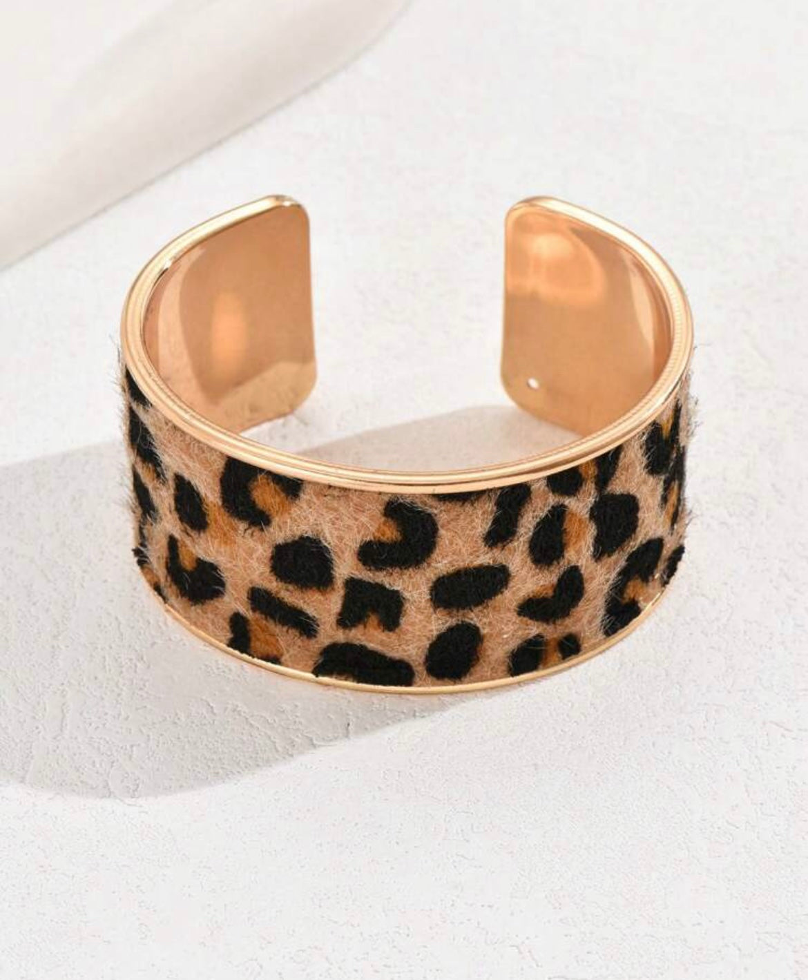 Animal Print Cuff Bracelet