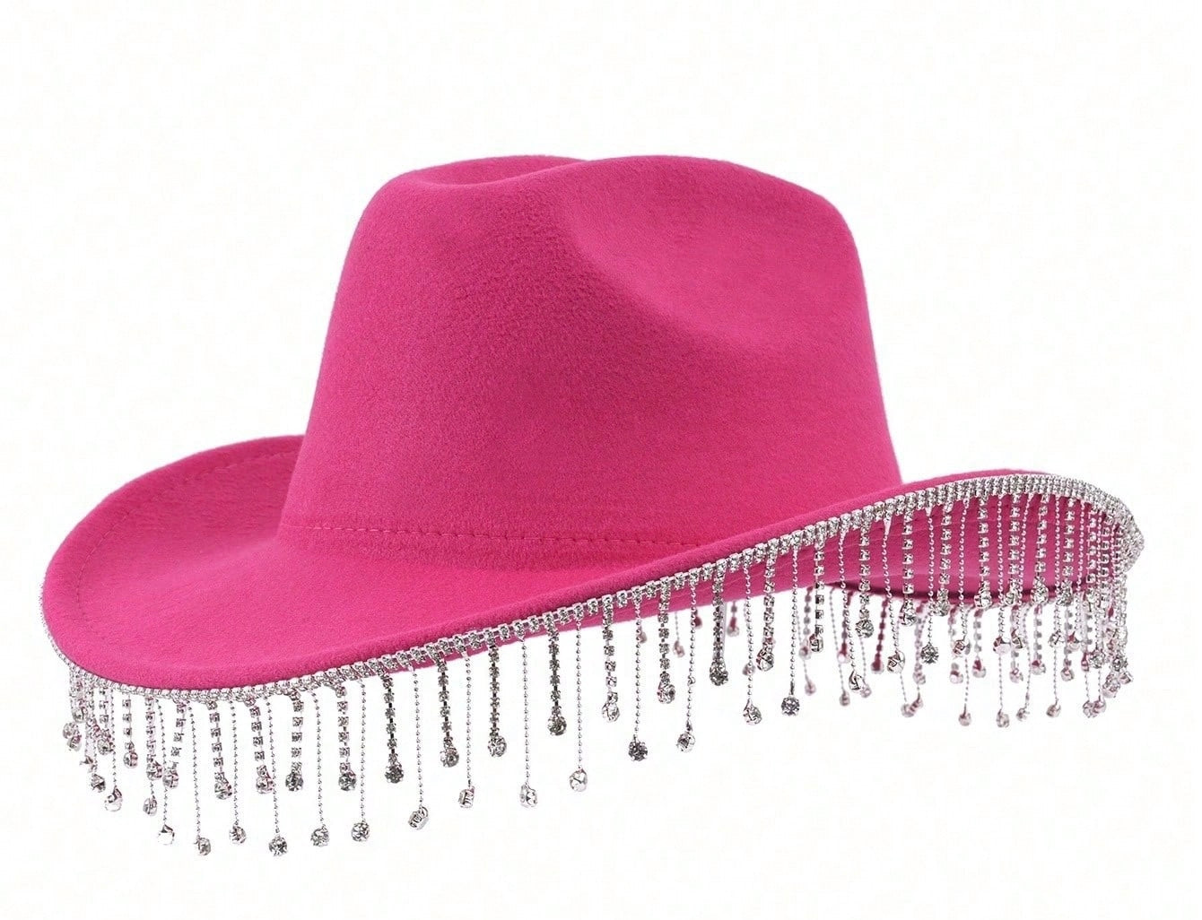 Bling Cowboy Hat- Fuschia