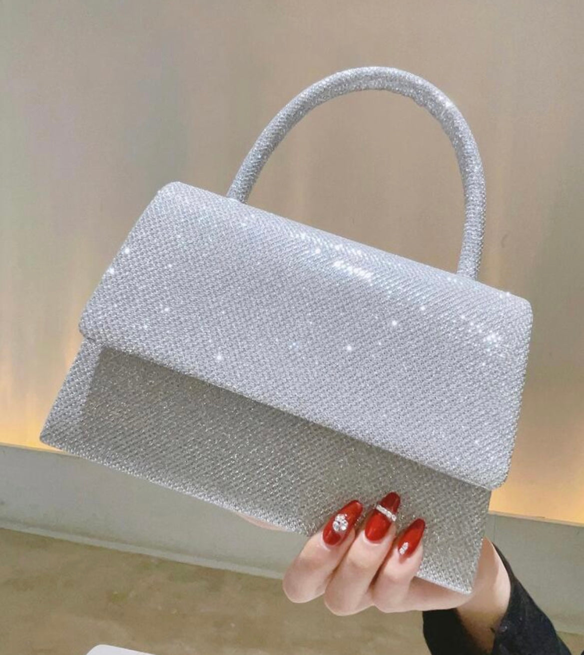 Fancy Front Flap Handbag