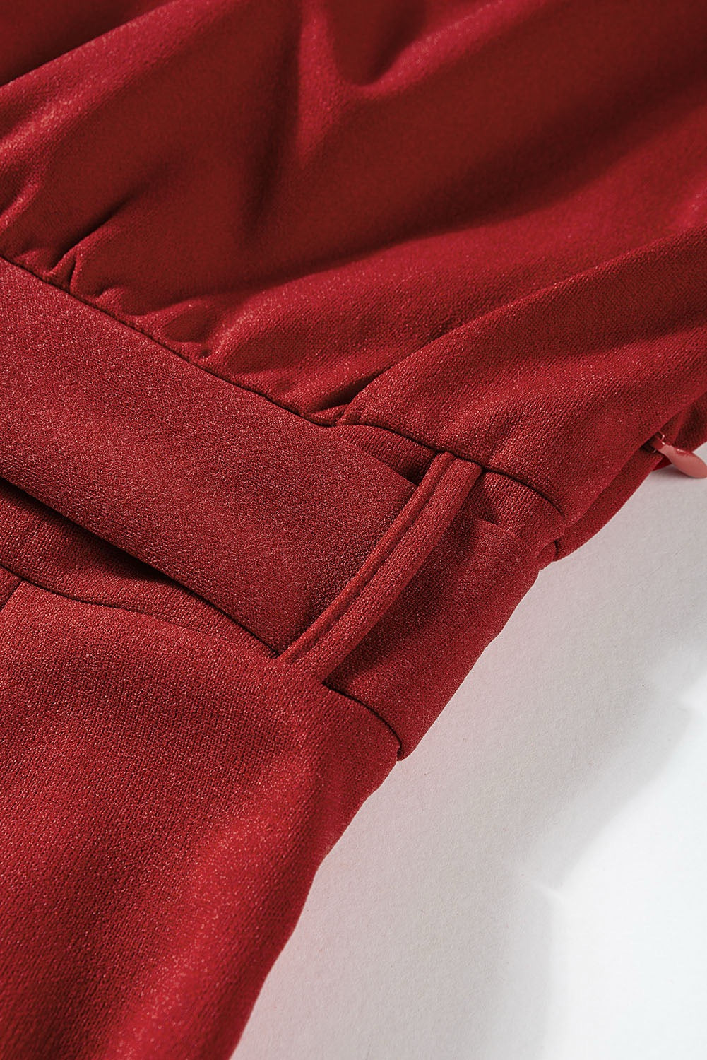 Wide Leg Jumpsuit -Red