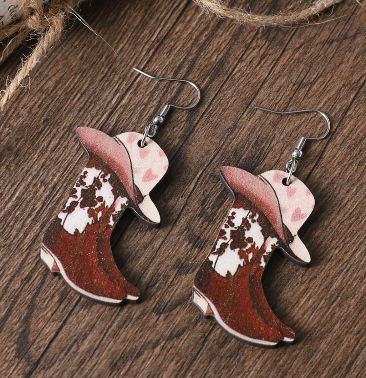 Cow Girl Earring