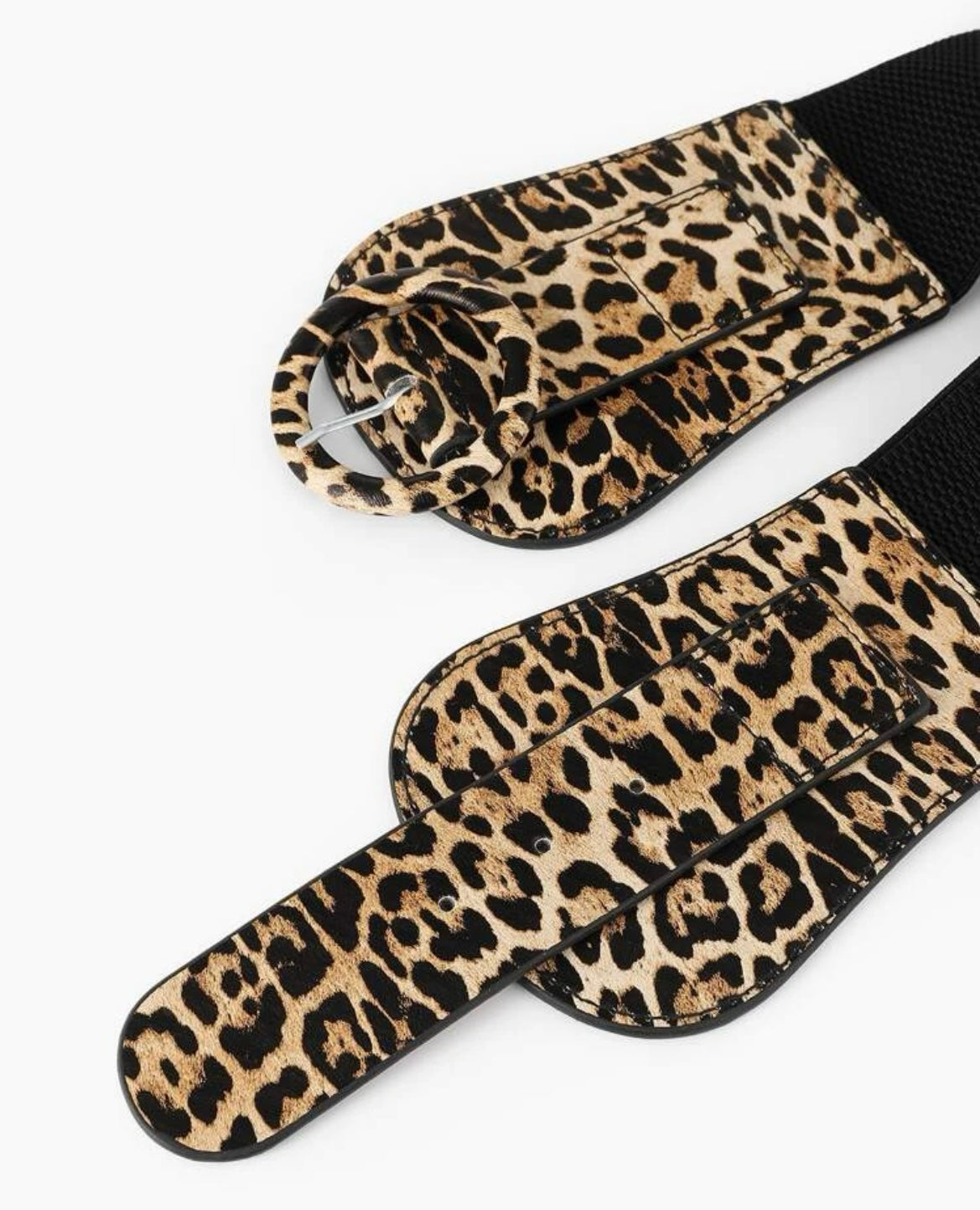 Leopard Buckle Belt