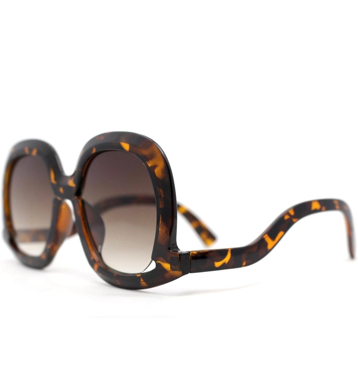 Retro Inspired Sunglasses- Leopard