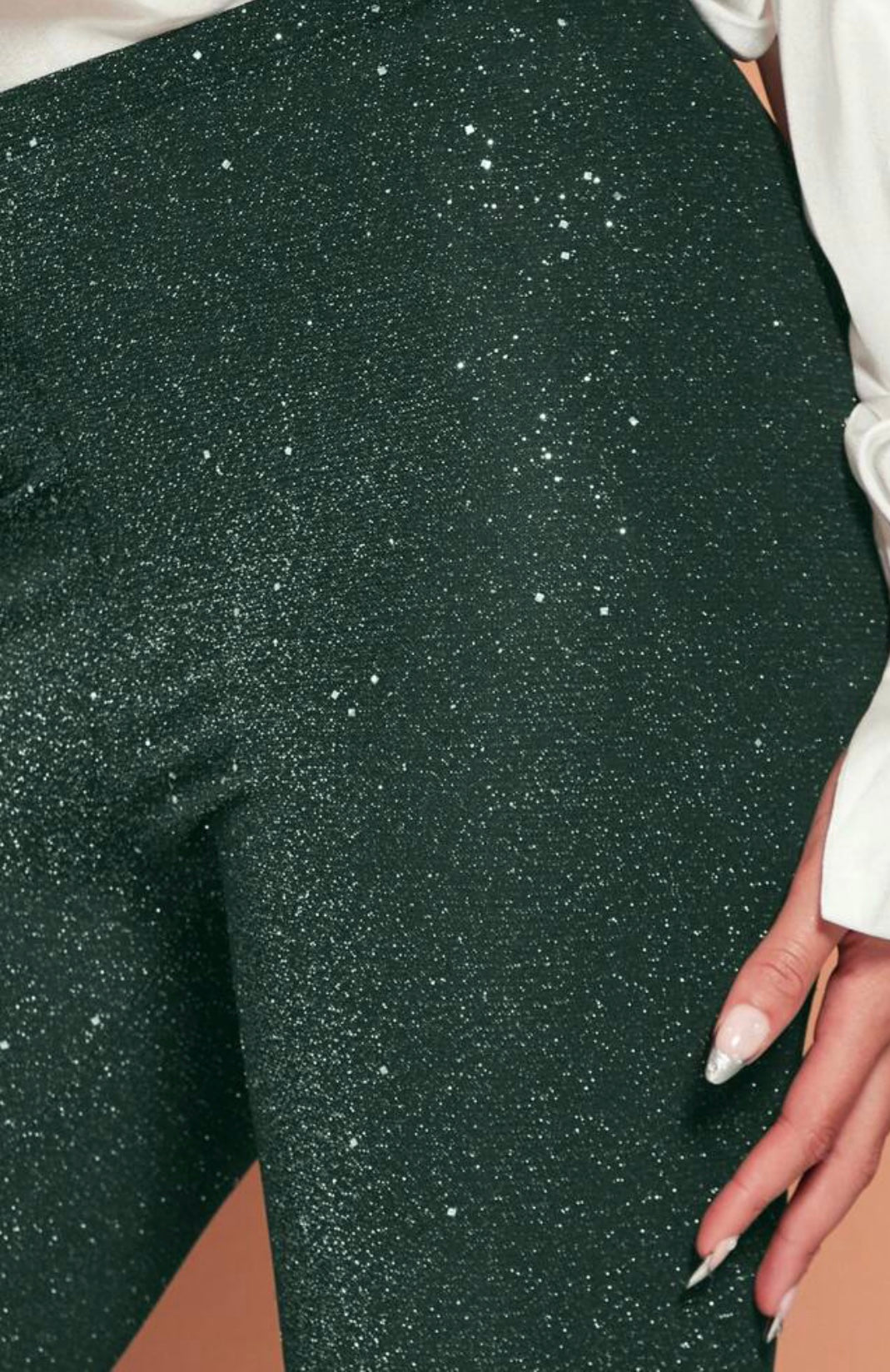 Shimmer Leggings - Green