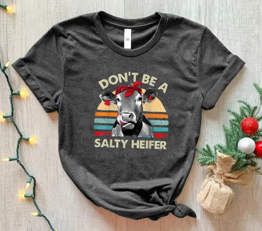 Salty Heifer Graphic T-shirt
