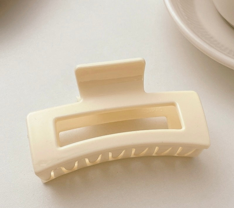 Hair Claw Acrylic - Ivory