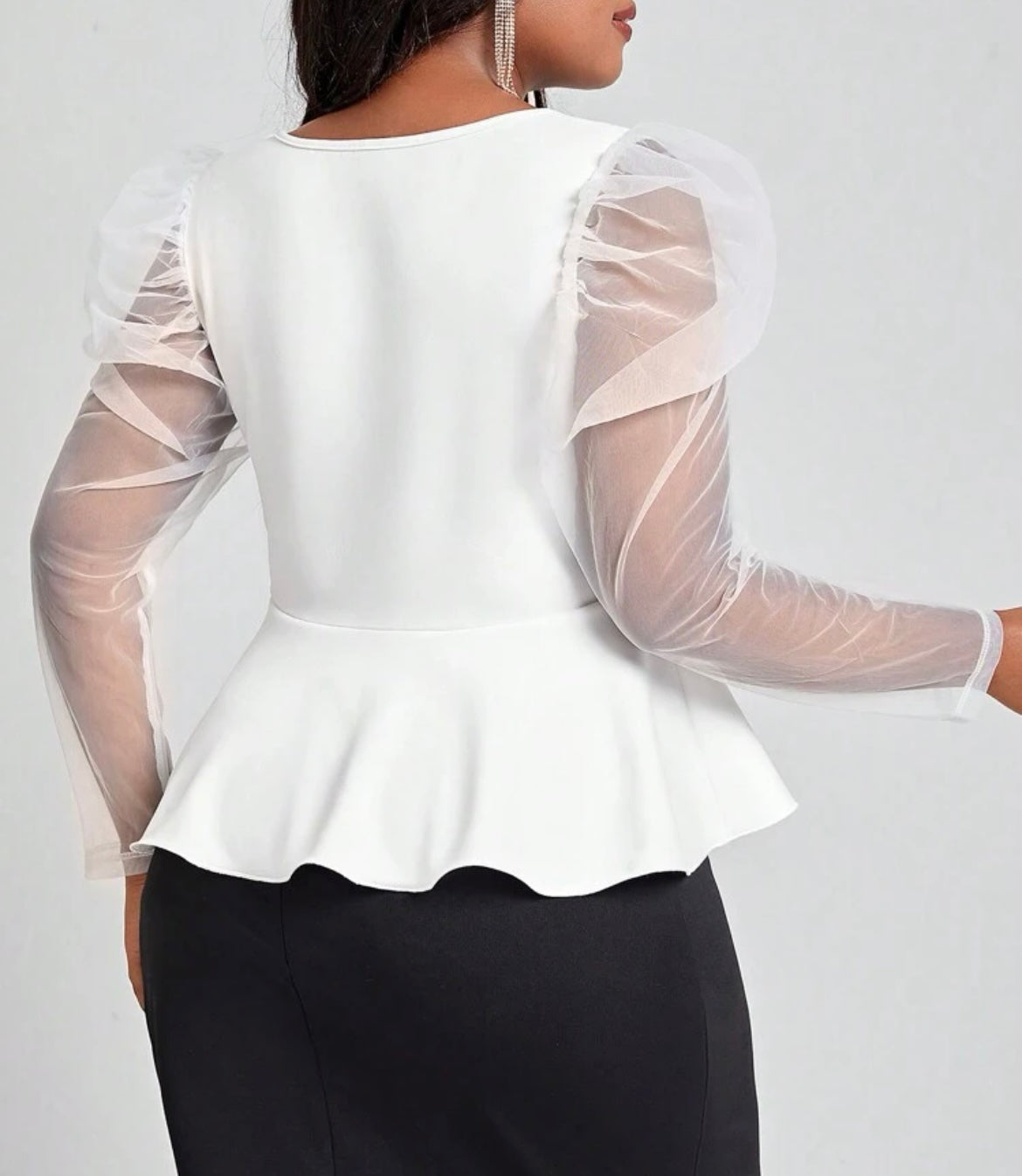 Wrap Blouse - White