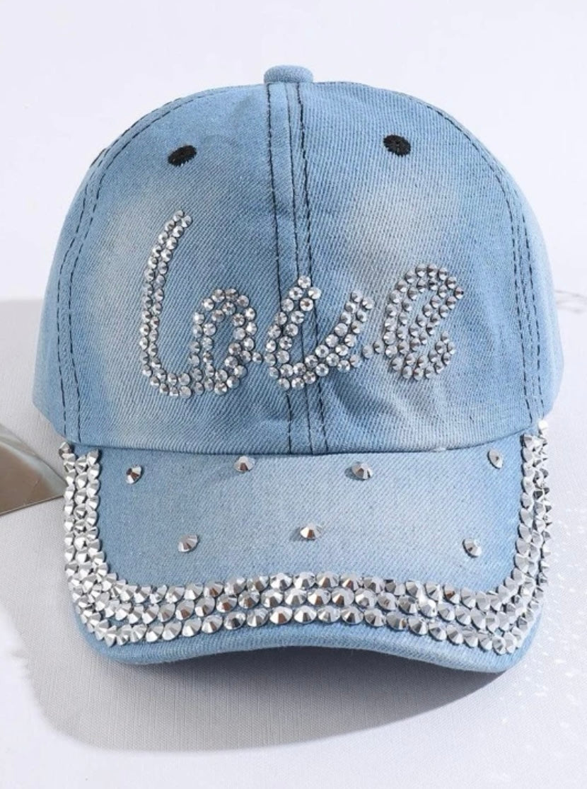 LOVE Denim Cap