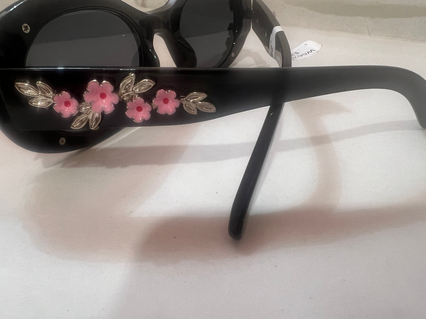 Floral Sunglasses - Black