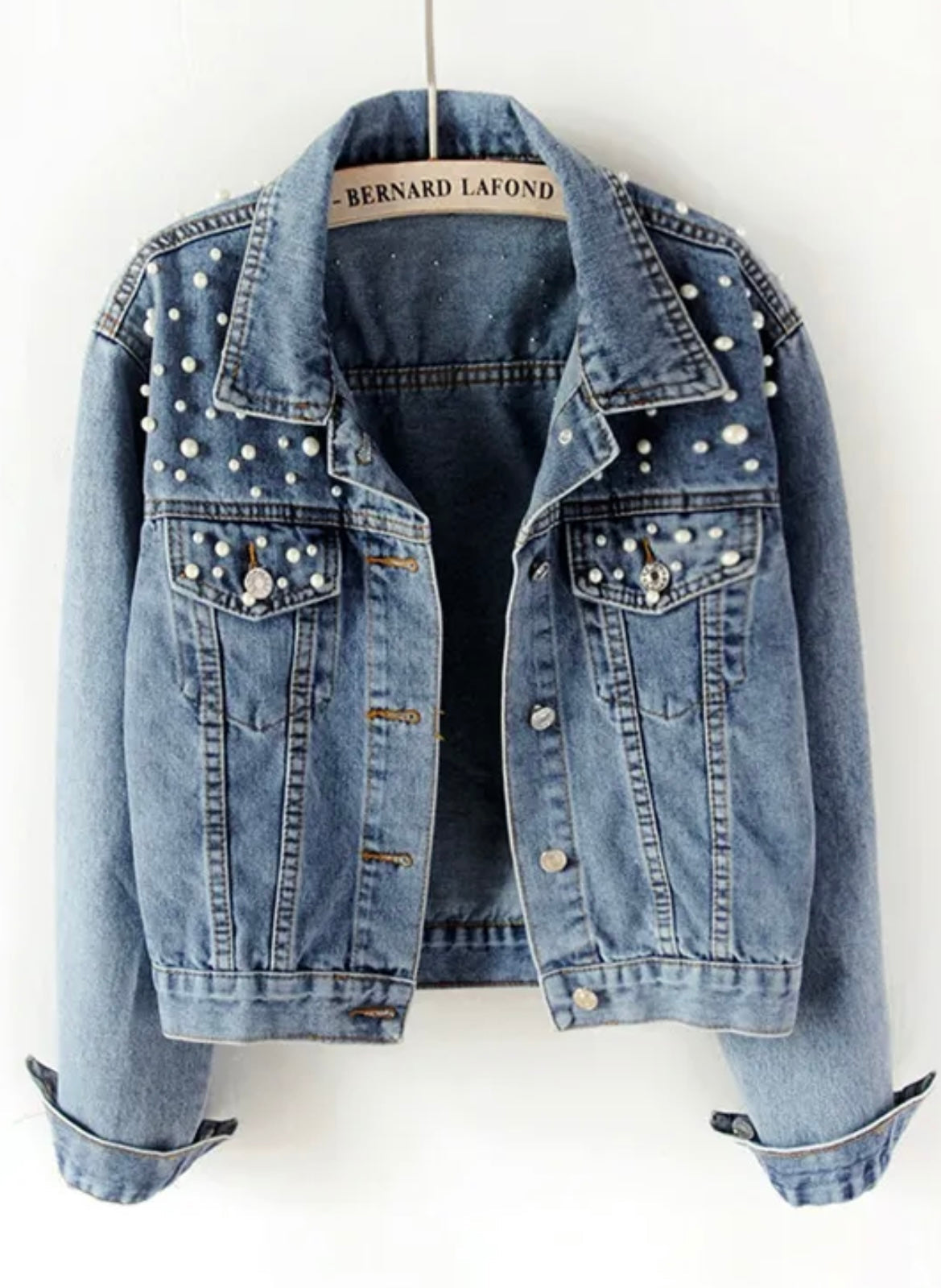 Diva Denim Pearl Jacket