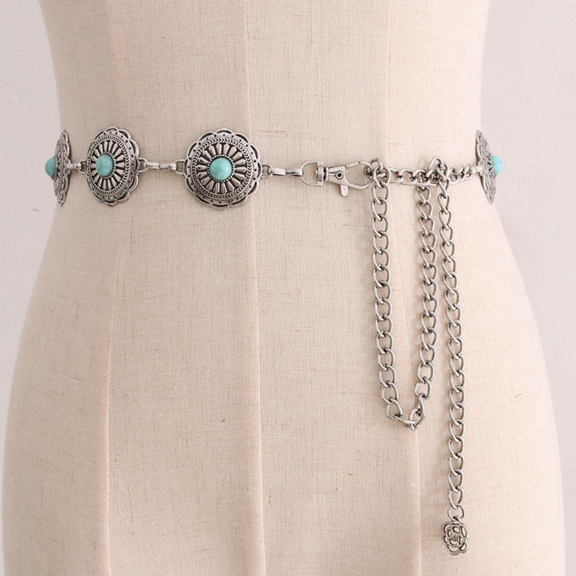 Turquoise Waist Chain Belt