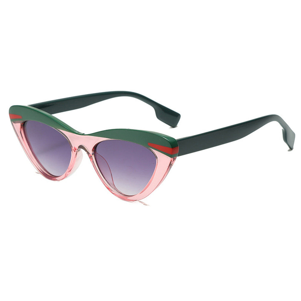 Women’s Cat Eye Sunglasses – Oversized Fashion Shades with Gradient Lenses