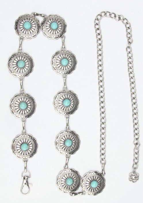 Turquoise Waist Chain Belt