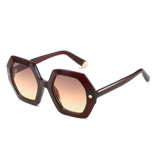 Hex Sunglasses - Brown