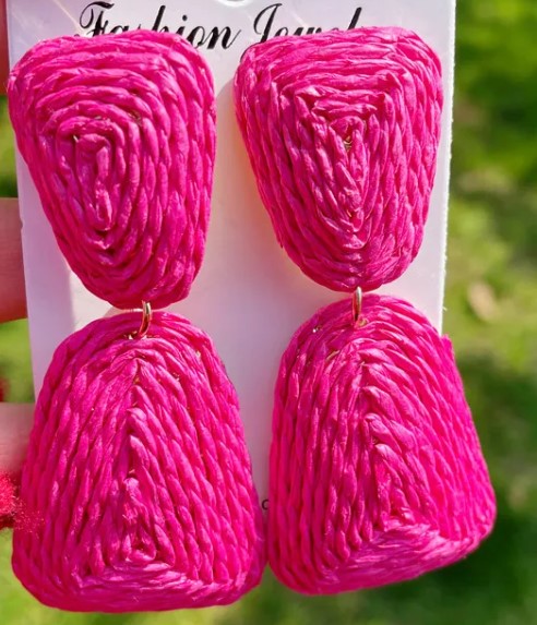 Geo - Weave Earring