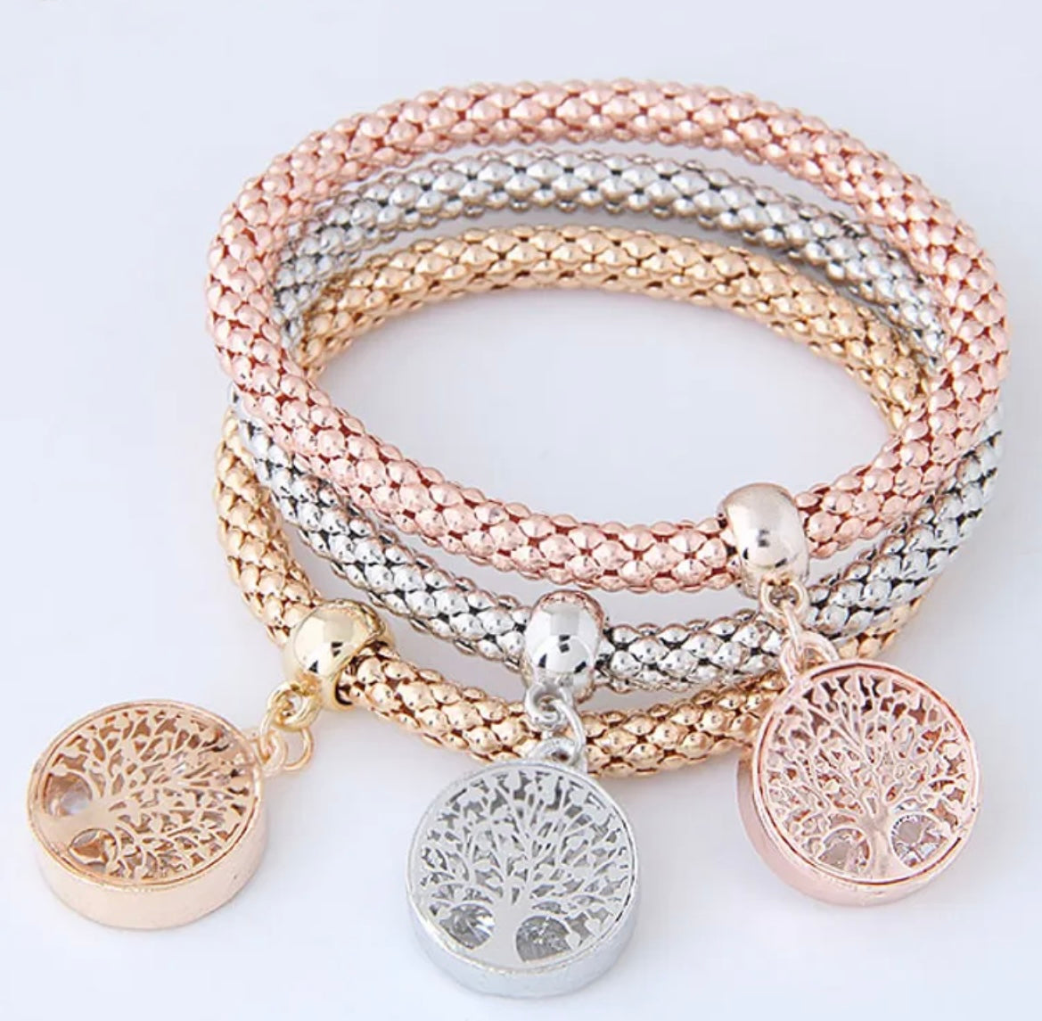 Tree of Life Bracelet- Multi Metallic