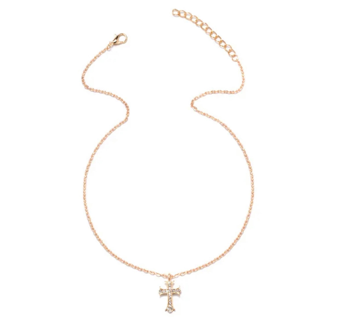 Celtic Cross Necklace - Gold