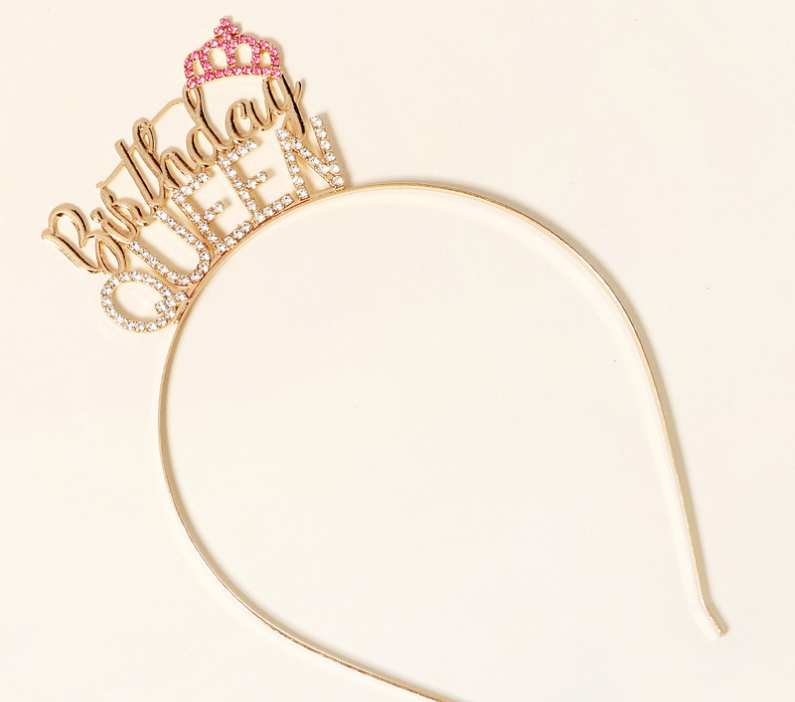 Happy Birthday Queen Headband Tiara