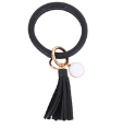Leather Bracelet Key Chain