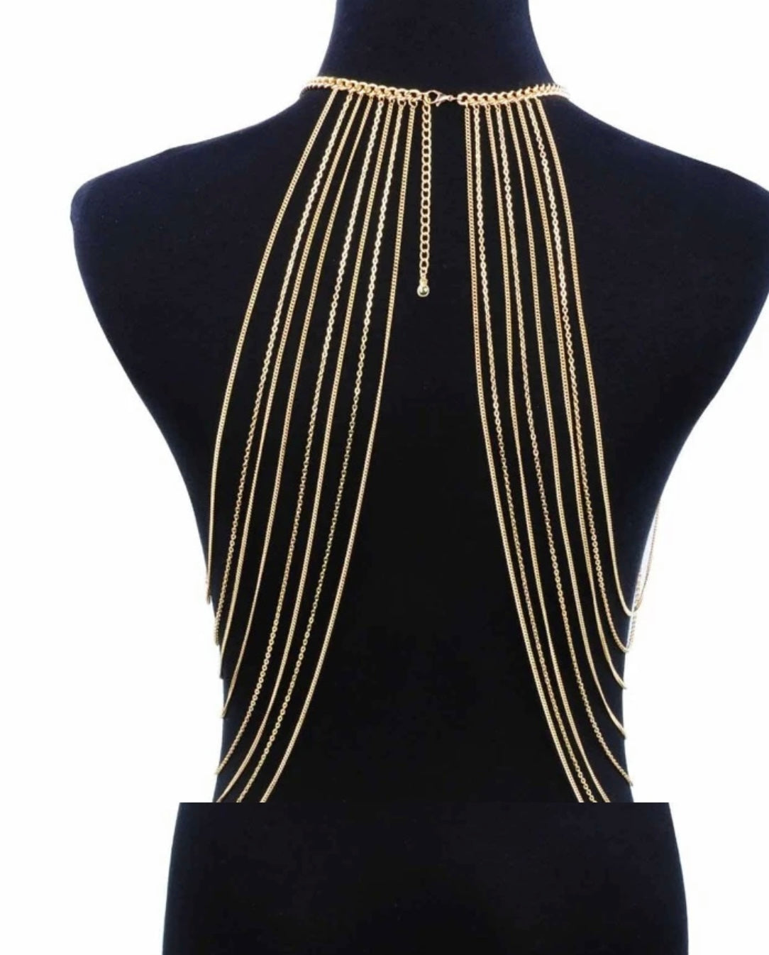 Layered Body Chain- Gold Necklace