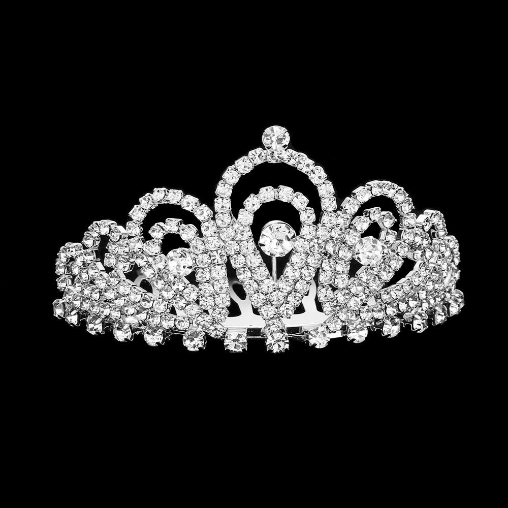 Rhinestone Mini Tiara