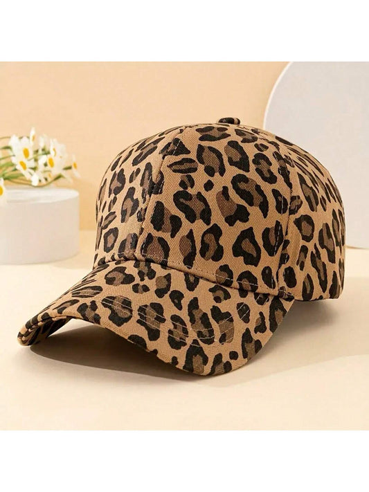 Leopard Animal Print Ball Cap