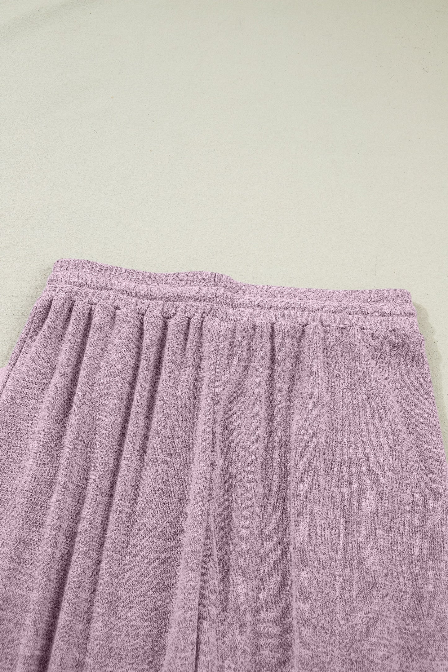 Mauve Soft Knit Matching Coordinate Set- Sleeveless Tank & Jogger Pants with Pockets