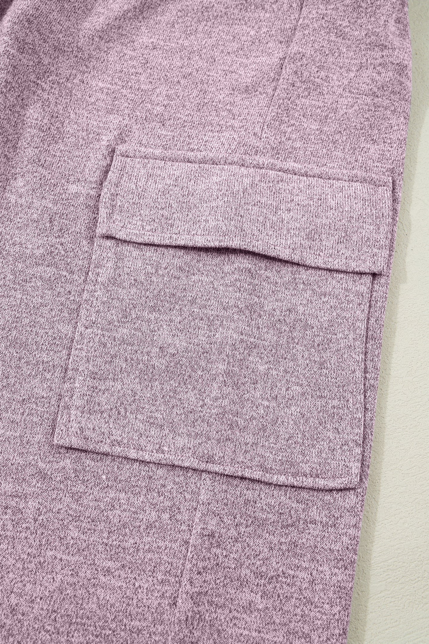 Mauve Soft Knit Matching Coordinate Set- Sleeveless Tank & Jogger Pants with Pockets