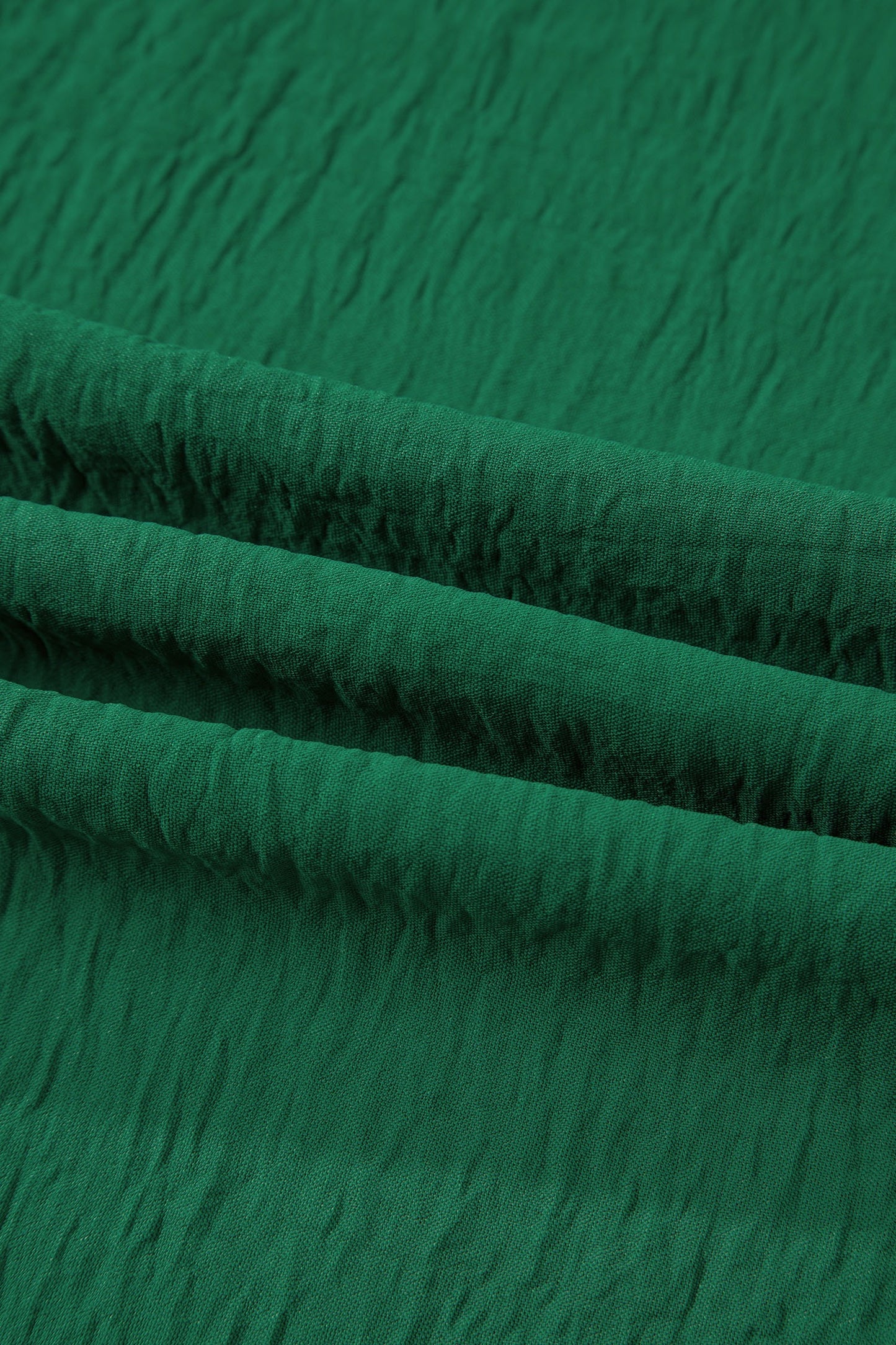 Emerald Green Wide Leg Pants – High Waisted Flowy Trousers for Women