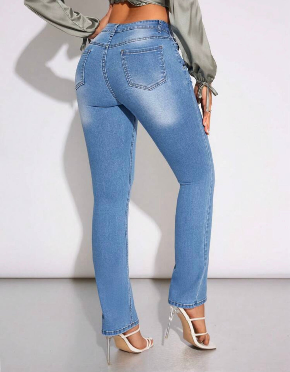 Skinny Washed Jeans