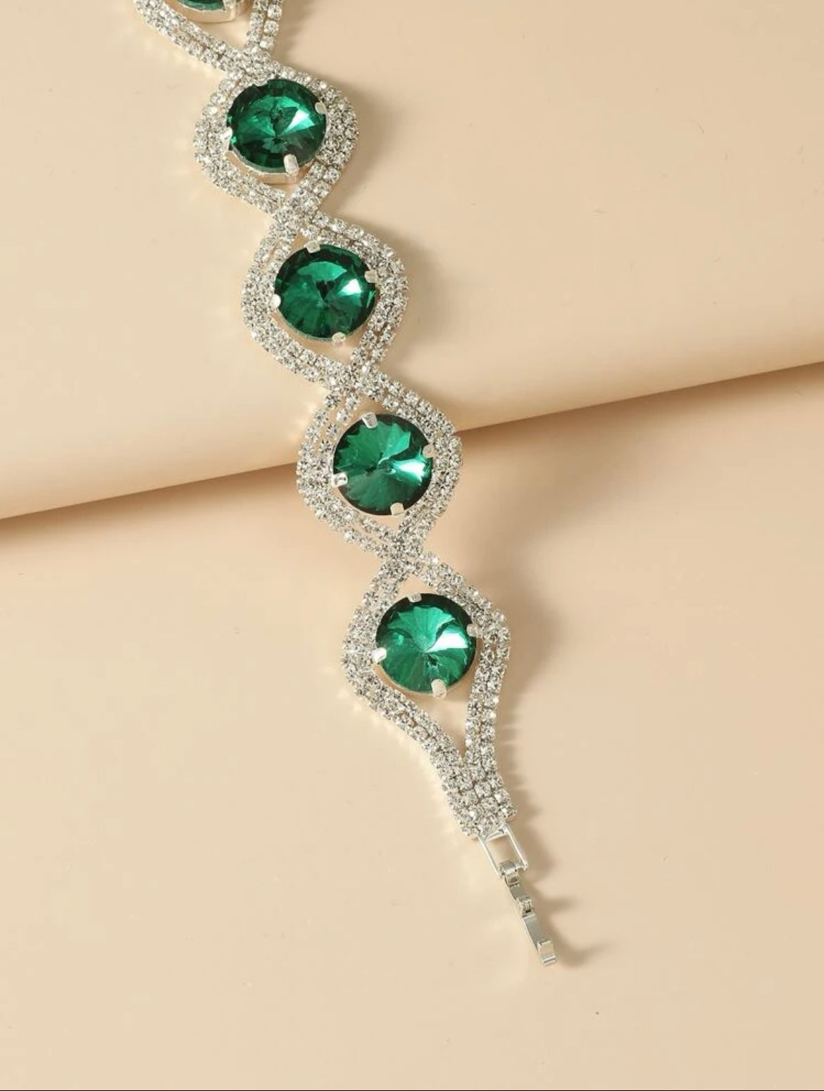 Emerald Inspired Bracelet - Green