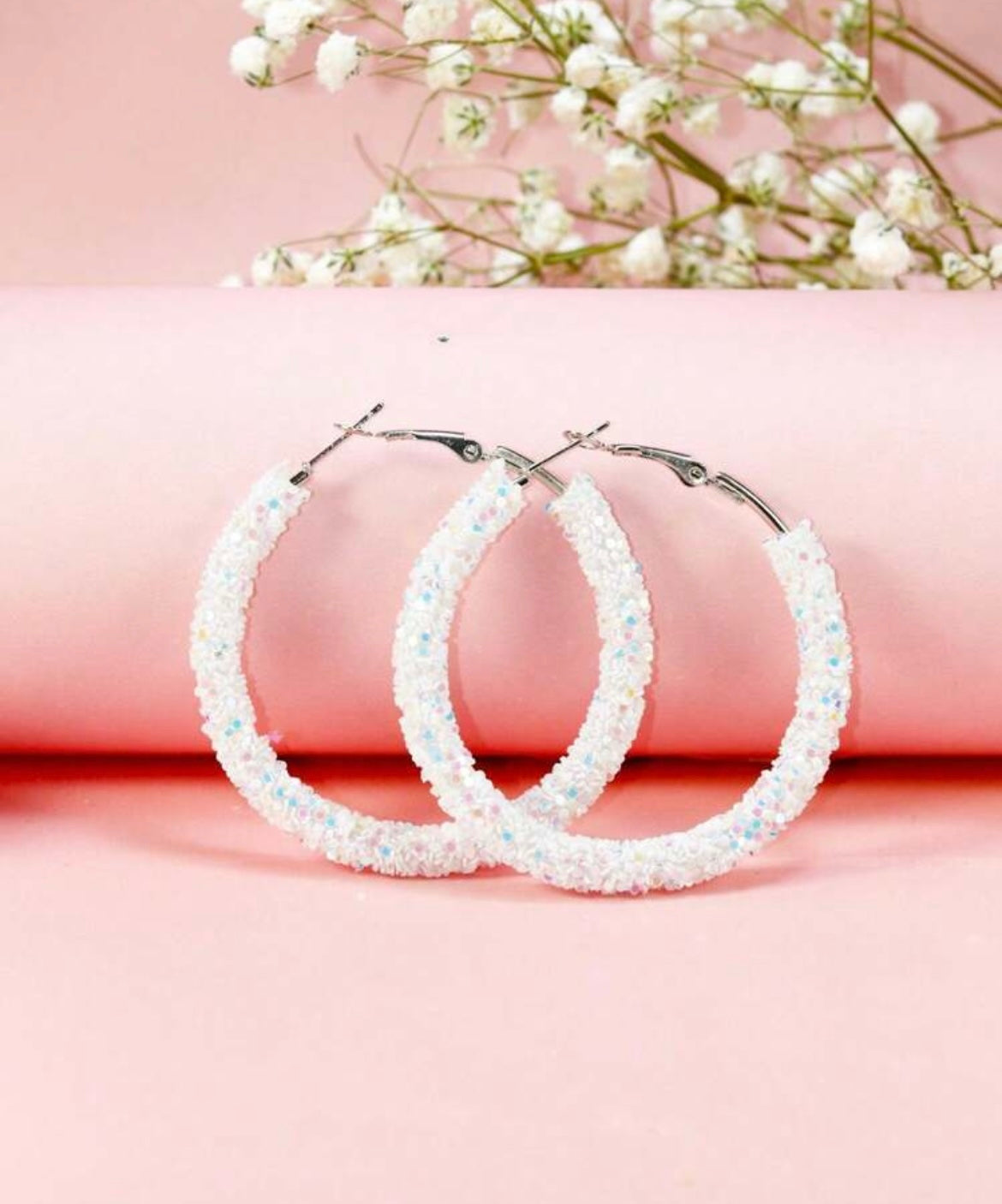 Dazzling Diva Hoop Earrings