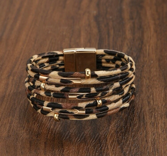 Leopard Animal Print Bracelet