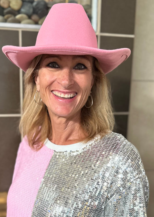 Cowboy Hat- Pink