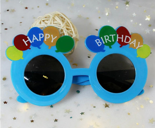 Happy Birthday Children Glasses - Blue