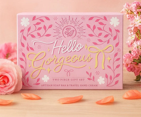 Hello Gorgeous Finchberry Gift Set Lotion & Soap