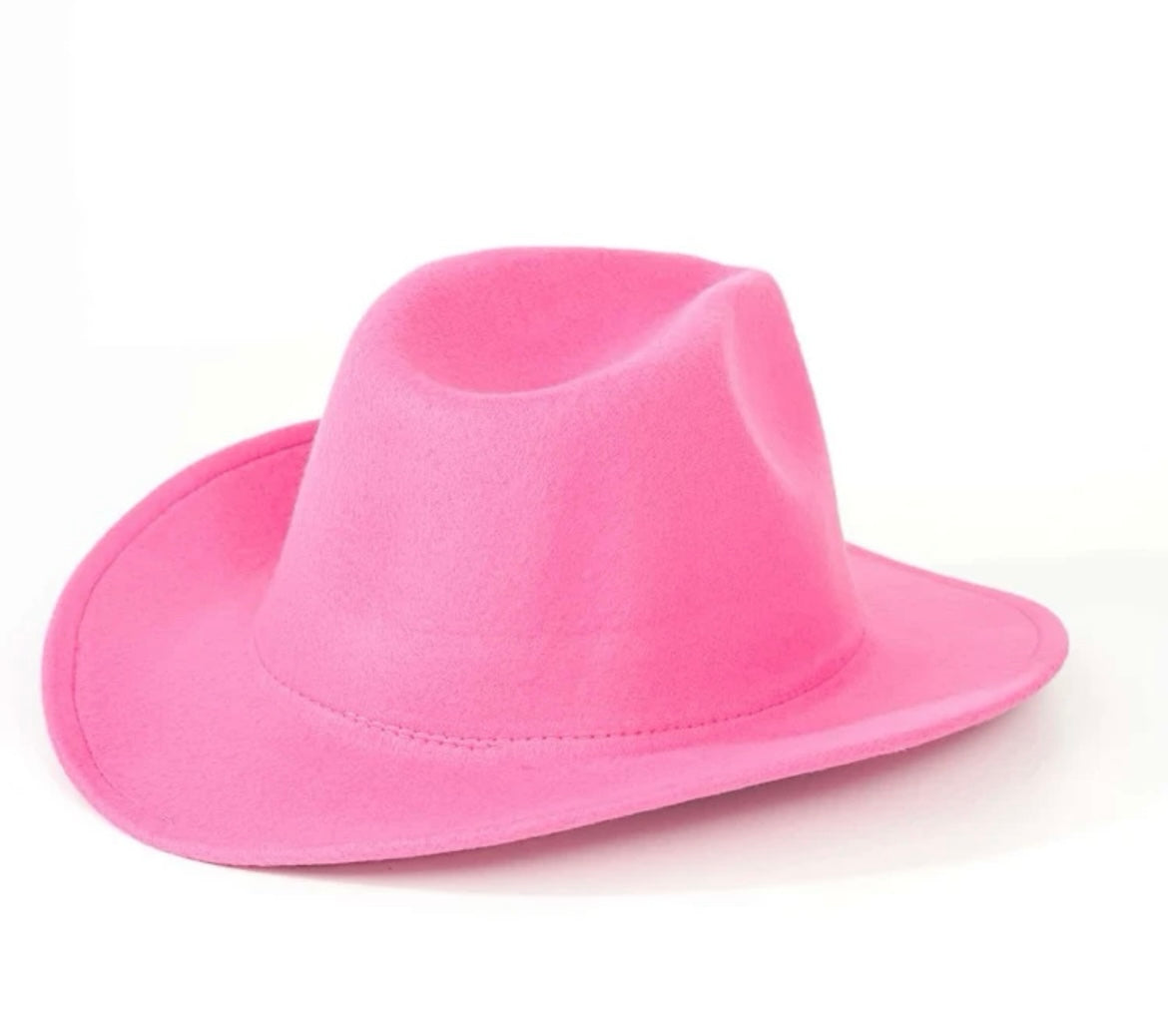 Fedora Hat- Pink