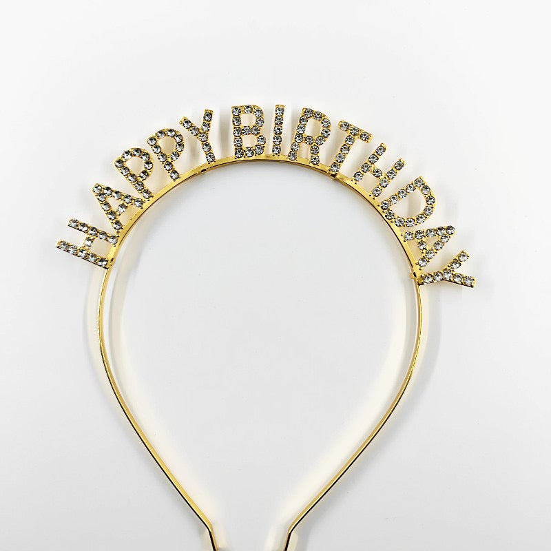 Happy Birthday Headband Tiara