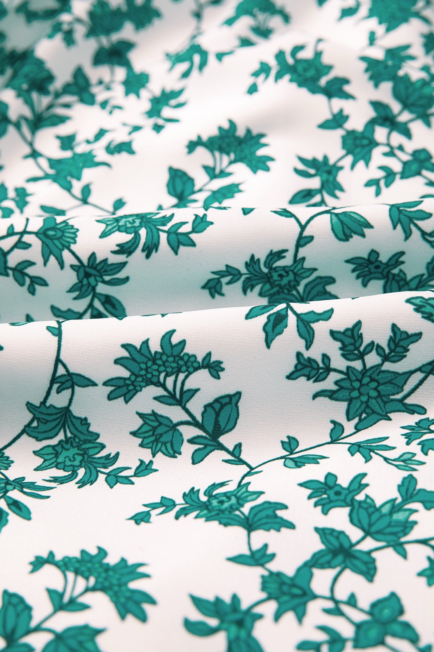 Emerald Garden Smocked Maxi Dress | Boho Floral Summer Dress for Women