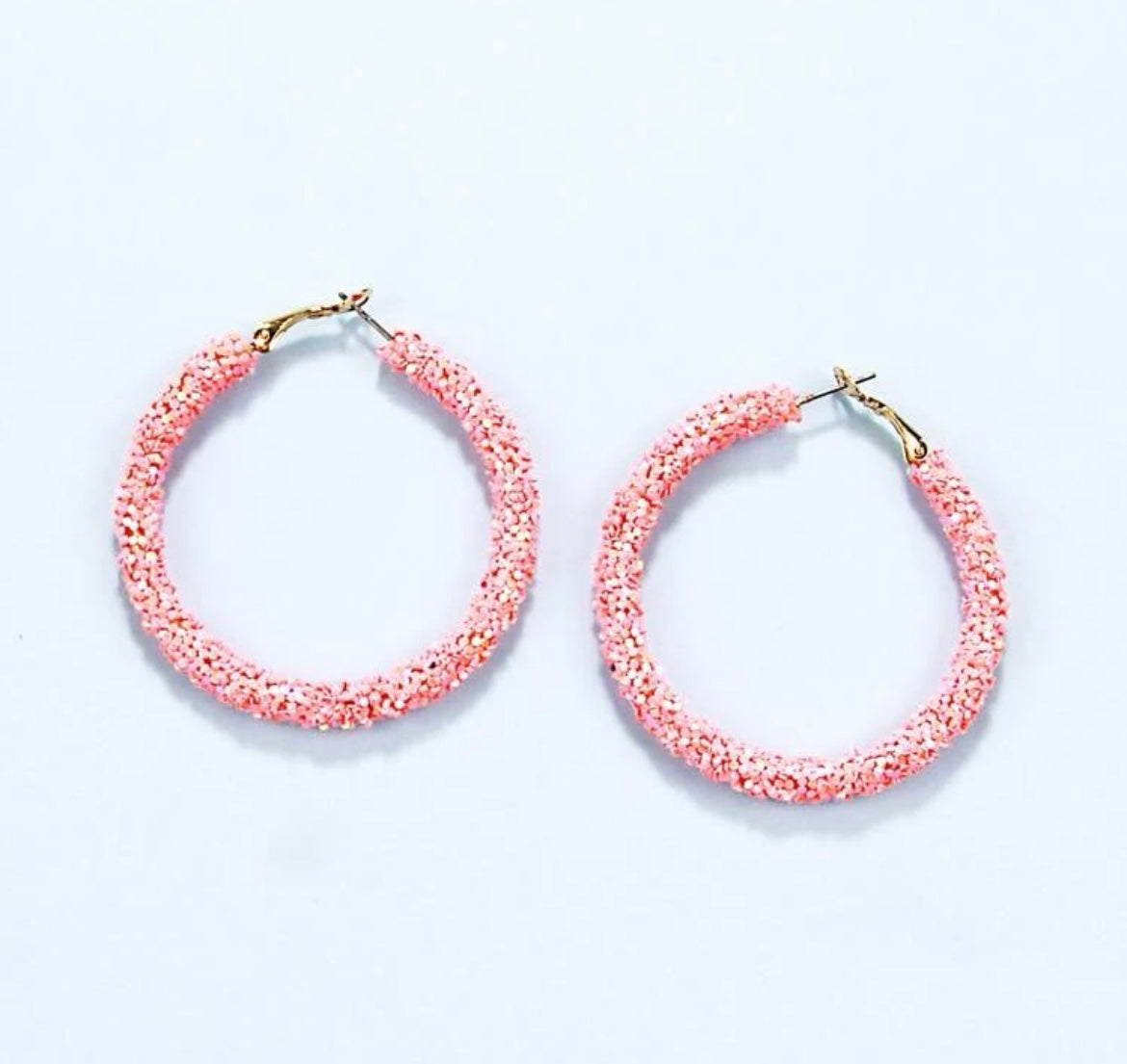 Dazzling Diva Hoop Earrings