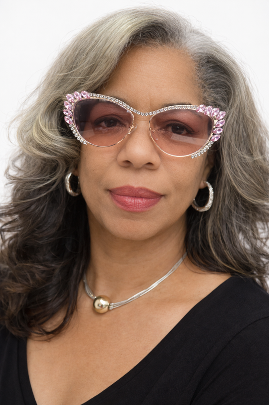 Rhinestone Cat-Eye Sunglasses | Pink Crystal Glam Frames | Luxury Statement Shades for Women