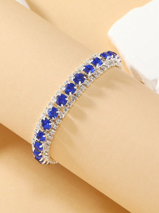 Sapphire Inspired Bracelet -Blue