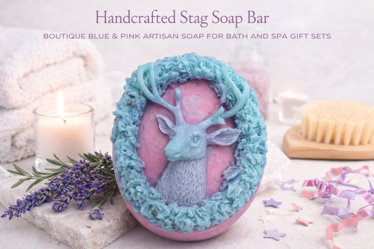 Handcrafted Deer Soap Bar – Woodland Artisan Soap for Unique Bath and Gift Sets