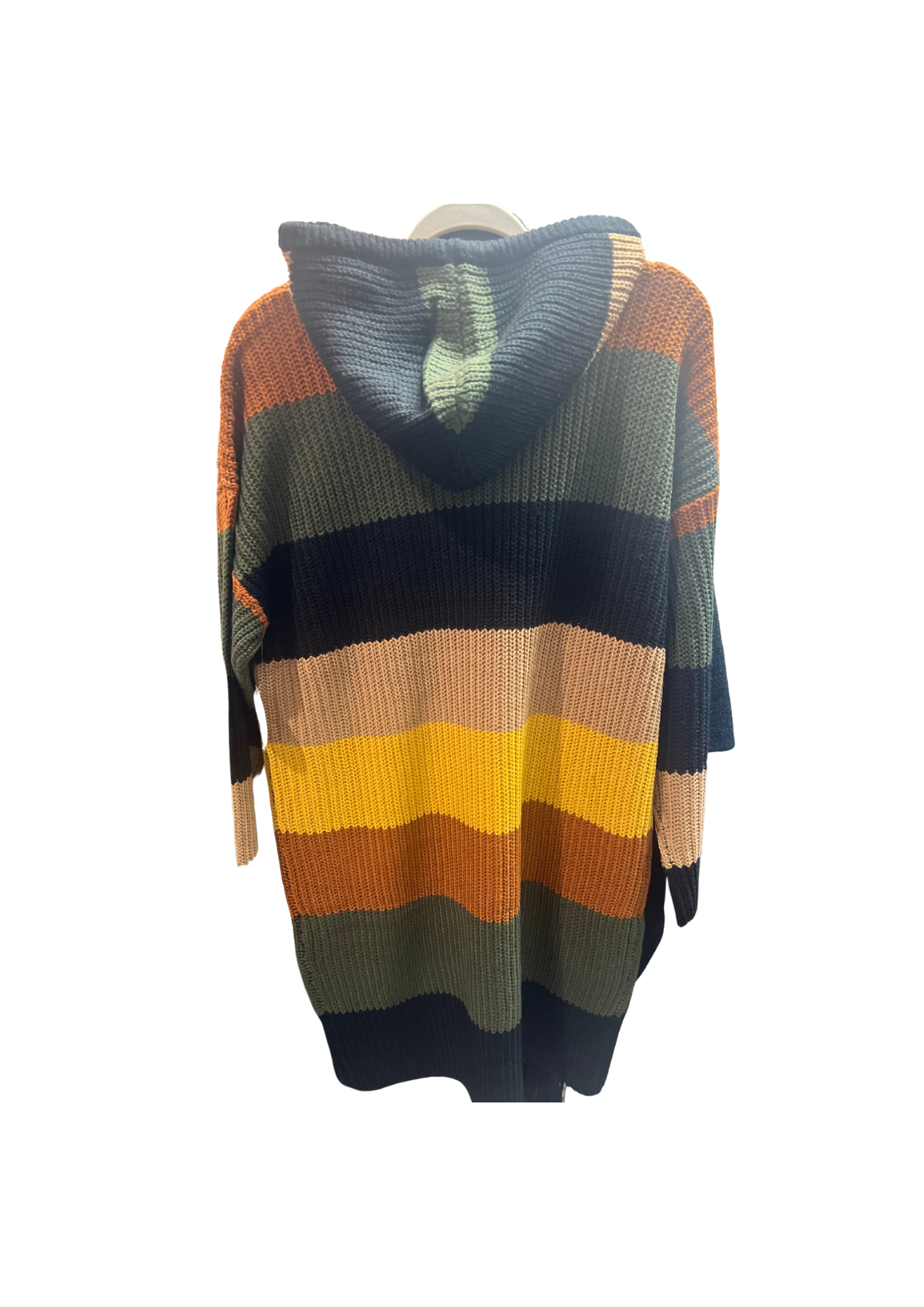 Stripe Sweater Dress -Multi Colored
