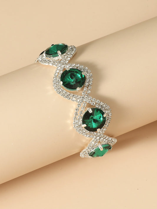 Emerald Inspired Bracelet - Green