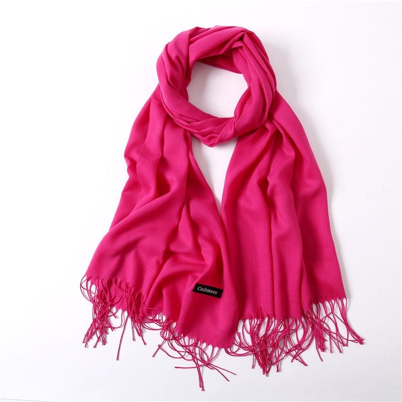 Cashmere Inspired Scarf - Pink