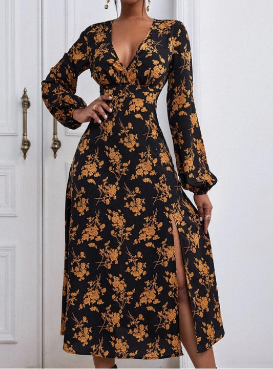 The Cynthia Floral Print Dress